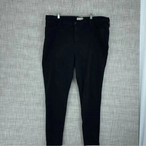 Madewell Womens Size T36 Roadtripper jeans Black 1078